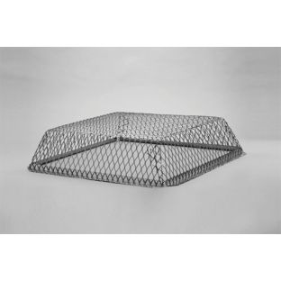 25" x 25" x 6"  Stainless Steel Roof Vent Guard